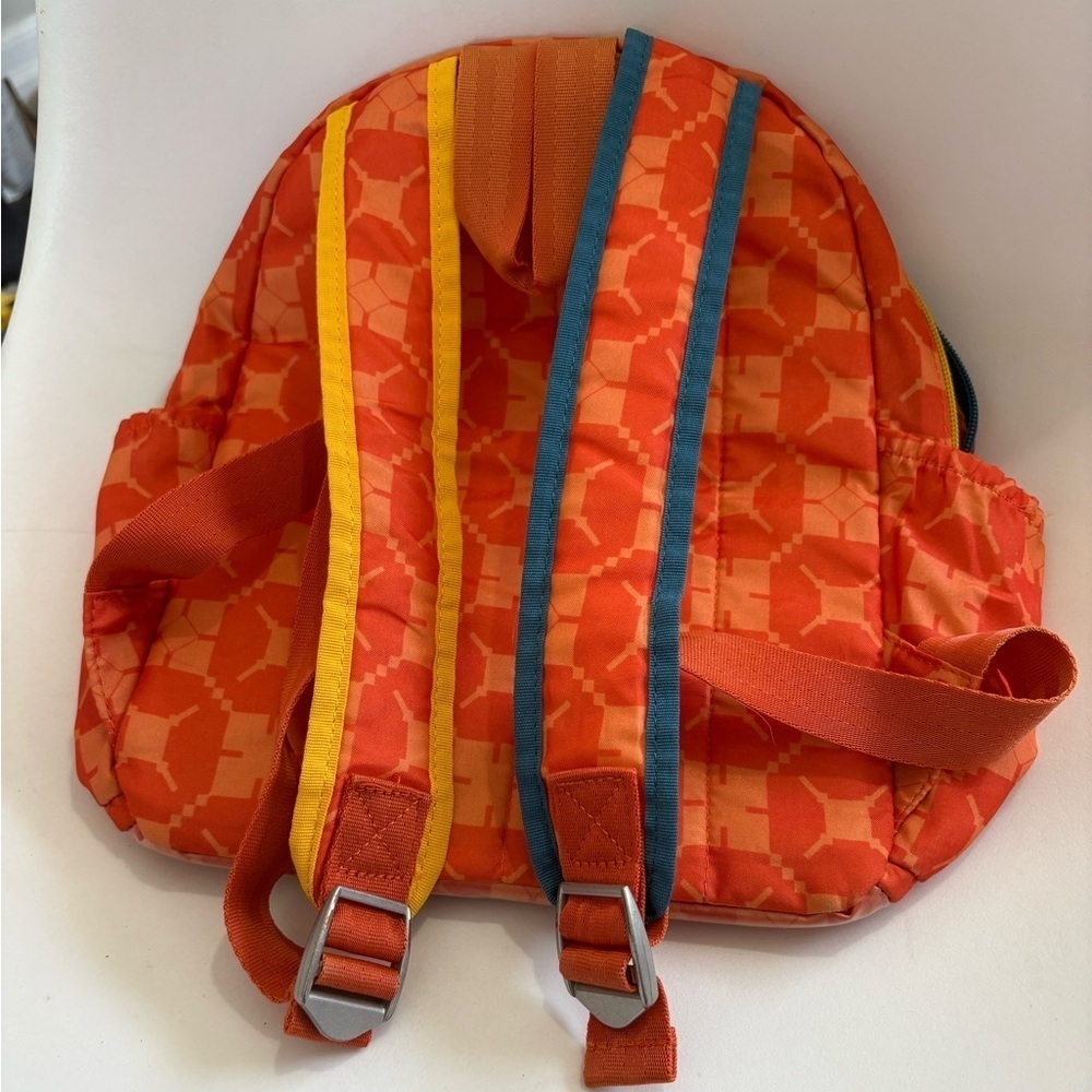 Lug backpack Hokey Pokey orange hippo little kid zipper - Picture 5 of 7